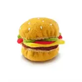 The Foggy Dog Hamburger Cat Toy