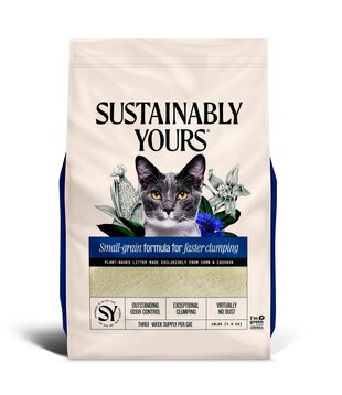 Sustainably Yours Cat Litter Small Grain 13 lb