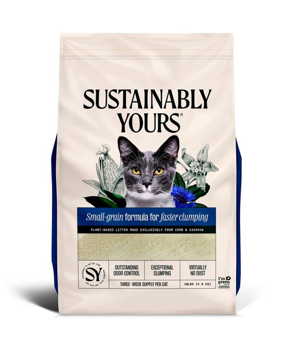 Sustainably Yours Sustainably Yours Cat Litter Small Grain 13 lb