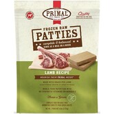 Primal Dog Frozen Raw Lamb Patties 6 LB