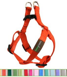 Mimi Green Webbing Harness Small