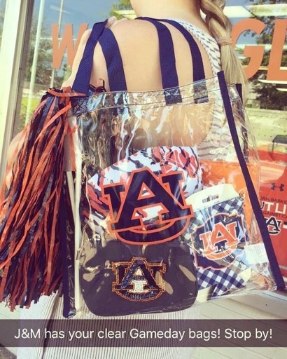 Au Clear Stadium Tote Bag