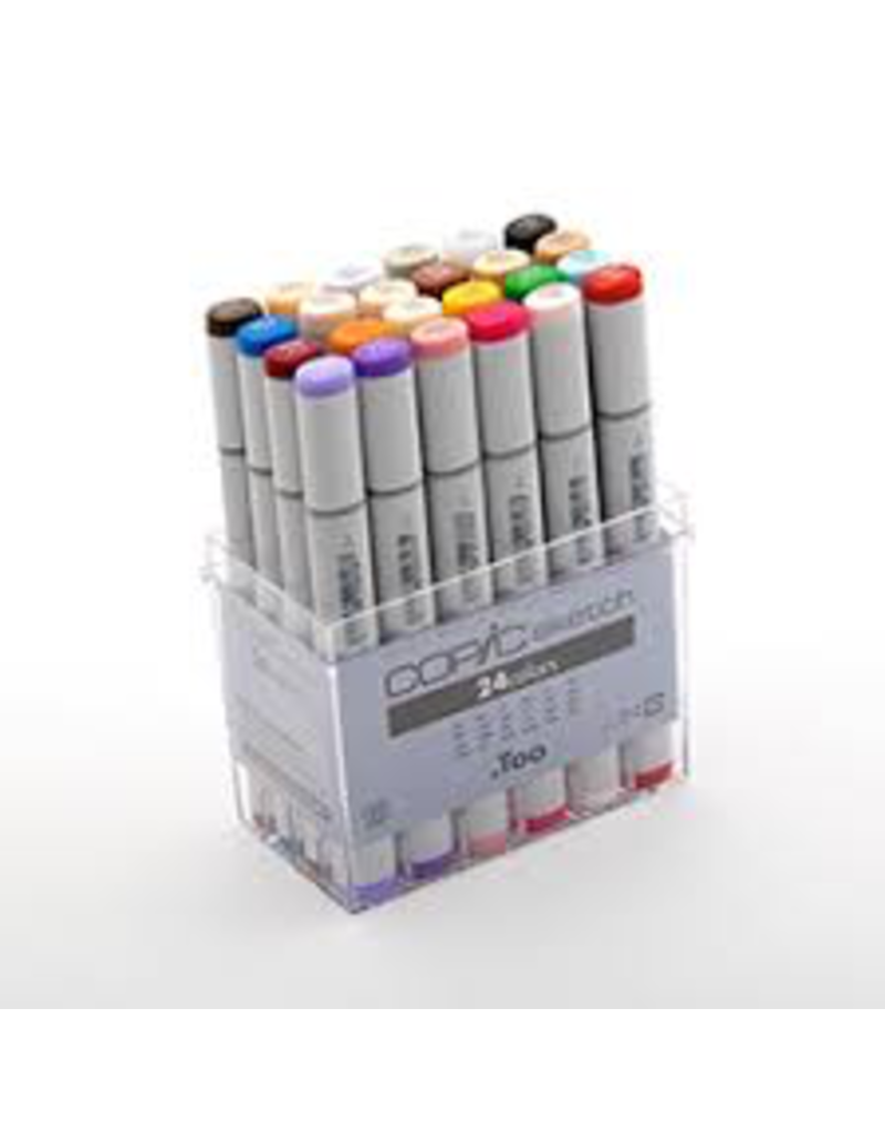 Copic Sketch Marker Basic Set 24 J M Bookstore