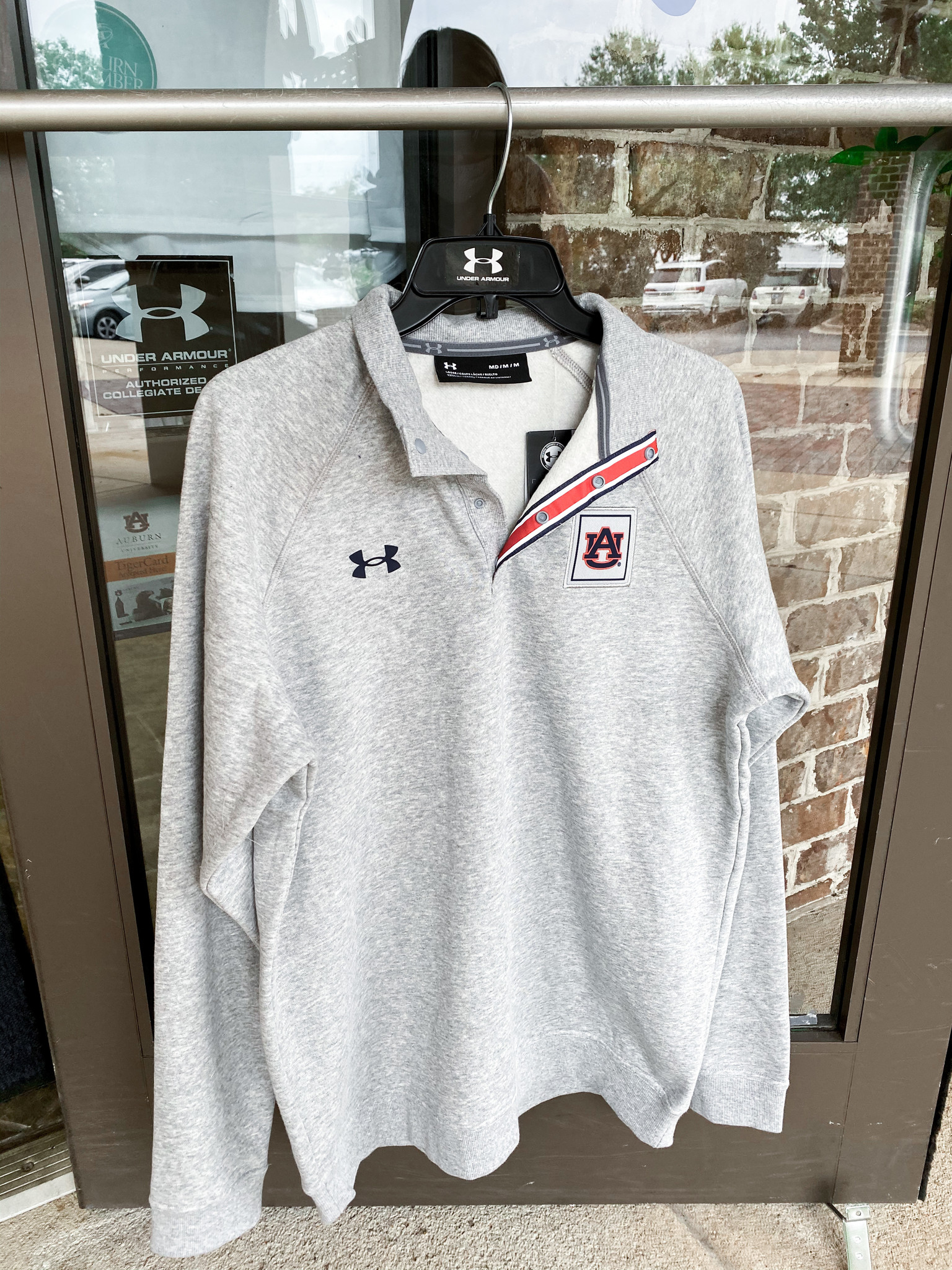 auburn under armour pullover