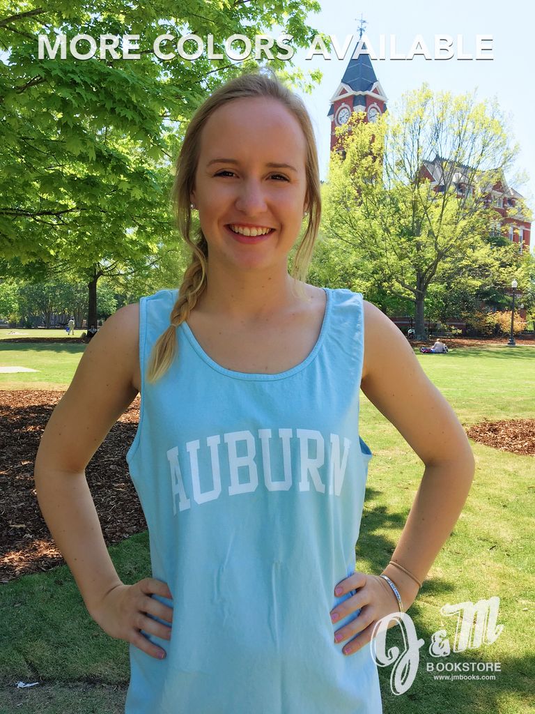 Arch Auburn Comfort Color Unisex Tank Top J M Bookstore