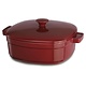 KitchenAid STREAMLINE CAST IRON 4 QUART CASSEROLE - EMPIRE RED