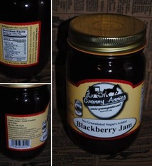 TROYER CHEESE BLACKBERRY JAM N/S PINT