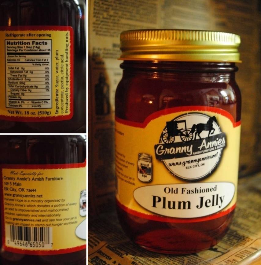 TROYER CHEESE PLUM JELLY