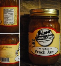 TROYER CHEESE PEACH JAM