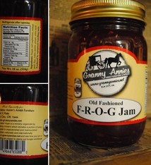 TROYER CHEESE F-R-O-G JAMS