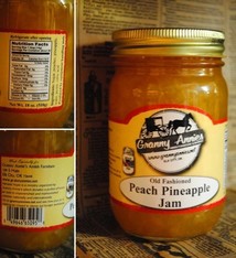 TROYER CHEESE PEACH PINEAPPLE JAM