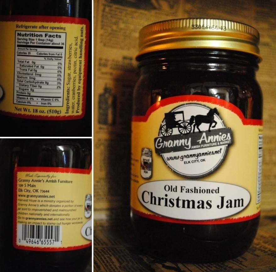 TROYER CHEESE CHRISTMAS JAM