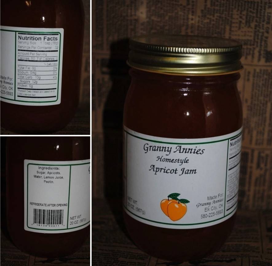 Dutch Kettle APRICOT JAM- DK