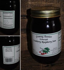 Dutch Kettle CRANBERRY-RASPBERRY JAM