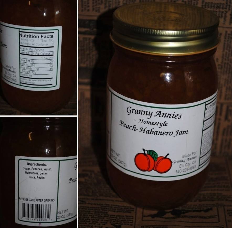 Dutch Kettle PEACH HABANERO JAM