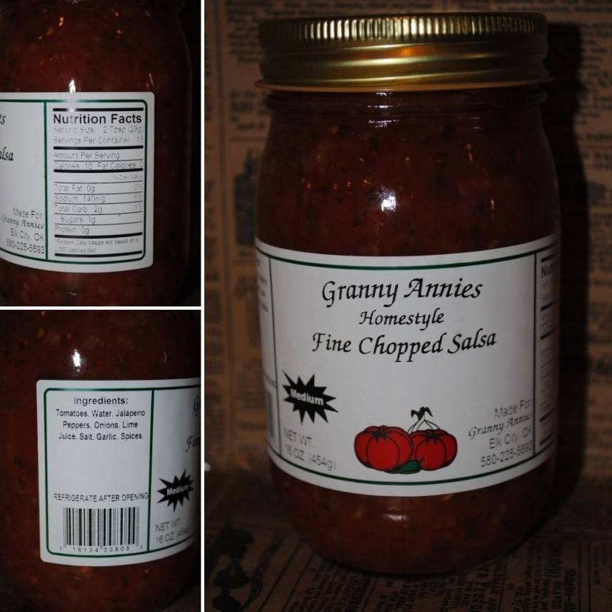 FINE CHOPPED SALSA- MEDIUM