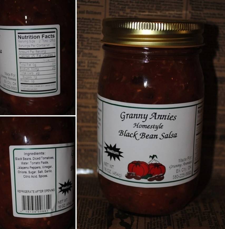 BLACK BEAN SALSA- MEDIUM