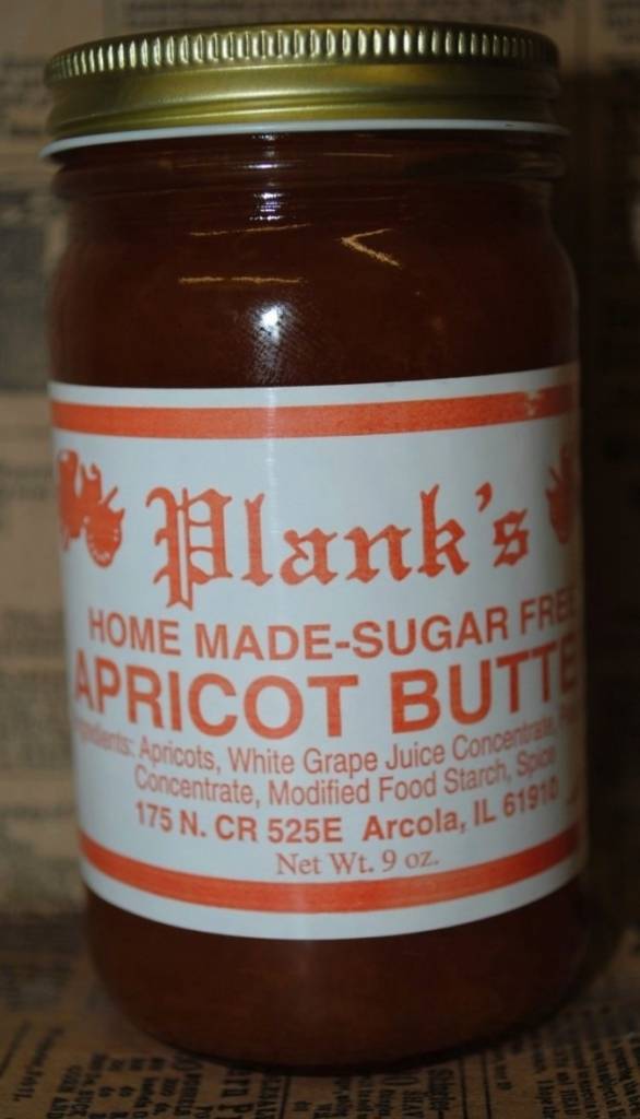 PLANK'S APRICOT BUTTER NSA