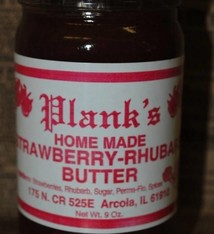 PLANK'S STRAWBERRY-RHUBARB BUTTER