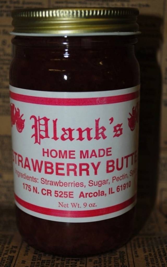 PLANK'S STRAWBERRY BUTTER