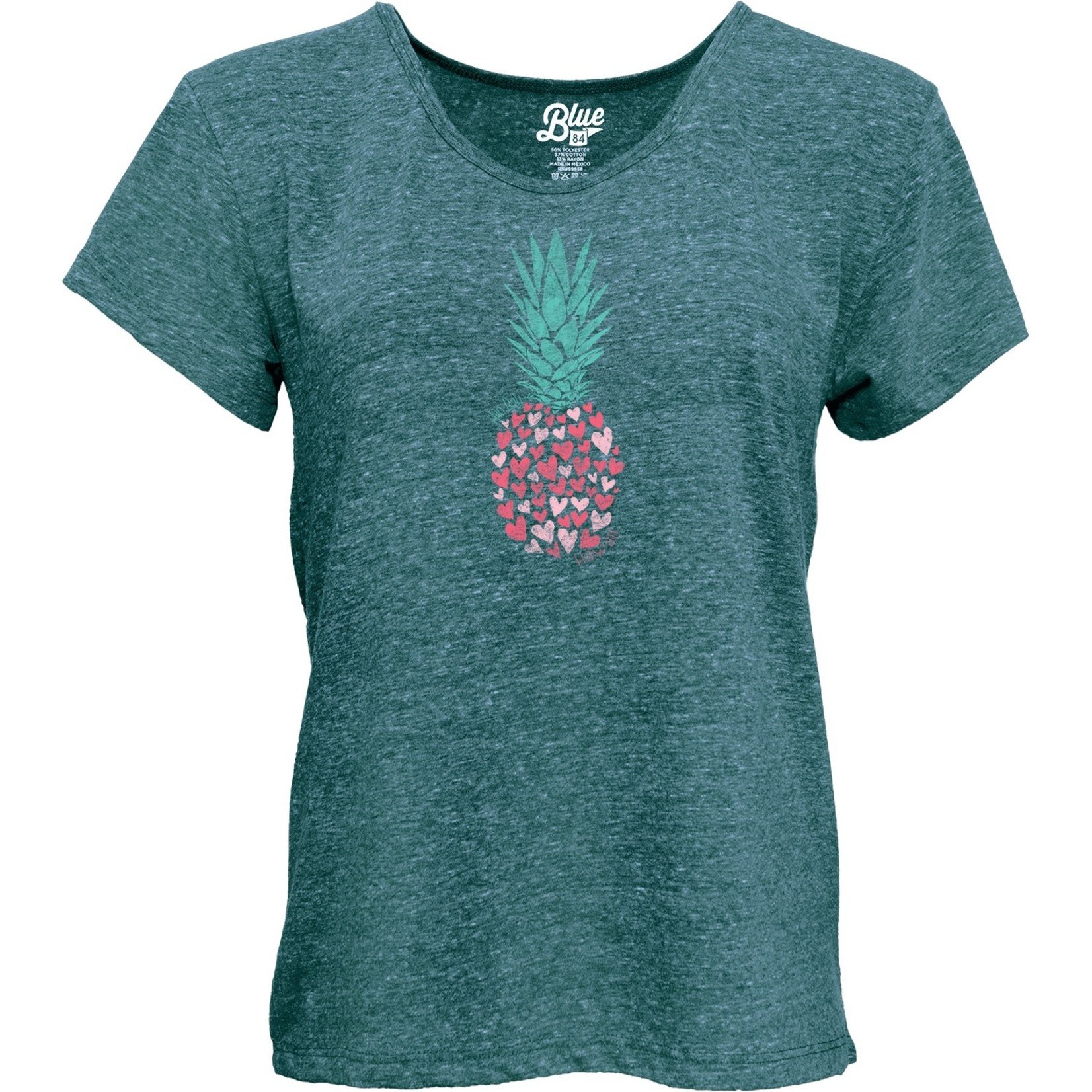 Women's Pineapple + Fish Graphic Eco Sol Shirt