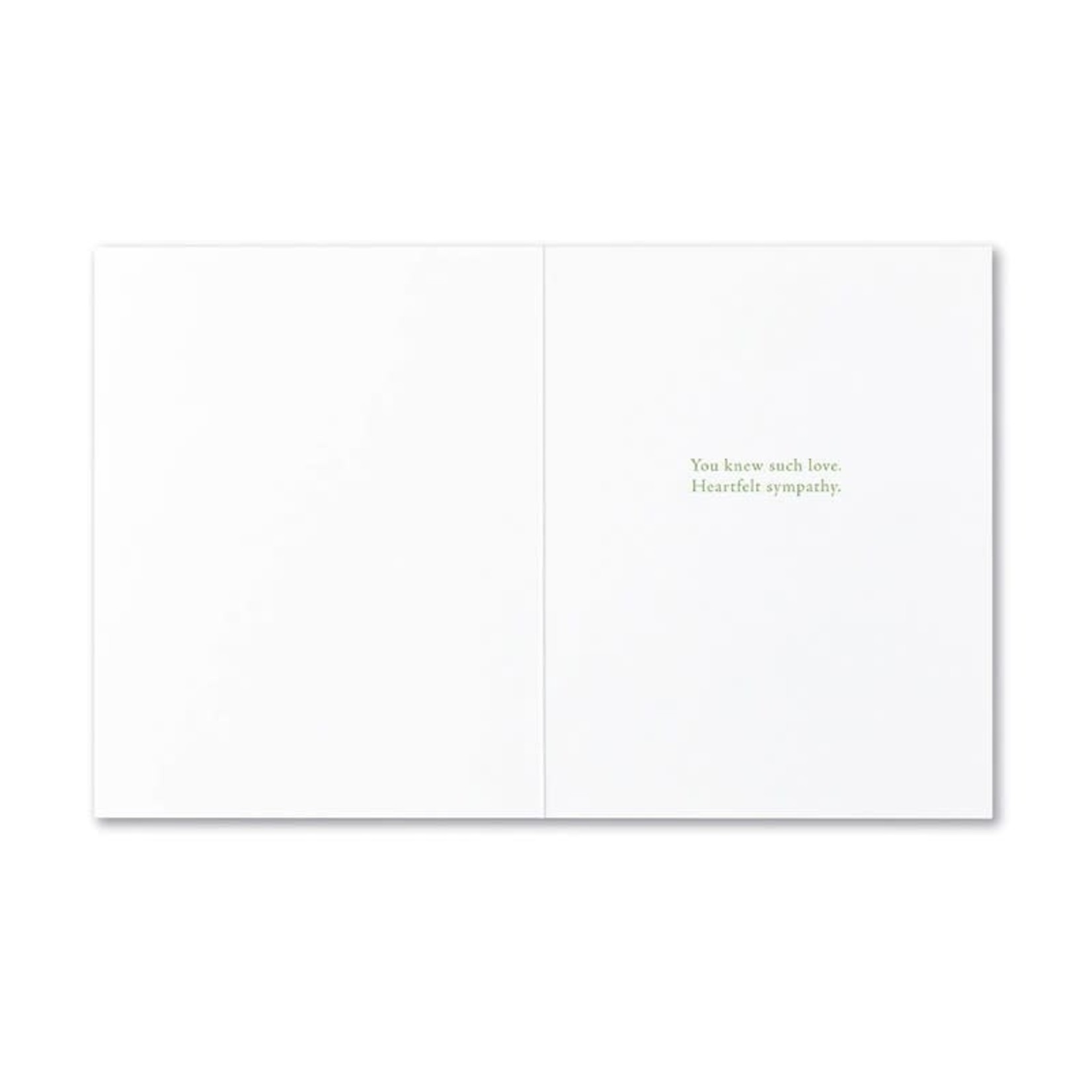 Positively Green PG Card Pet Sympathy