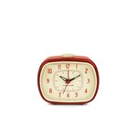 Kikkerland Retro Alarm Clock Red