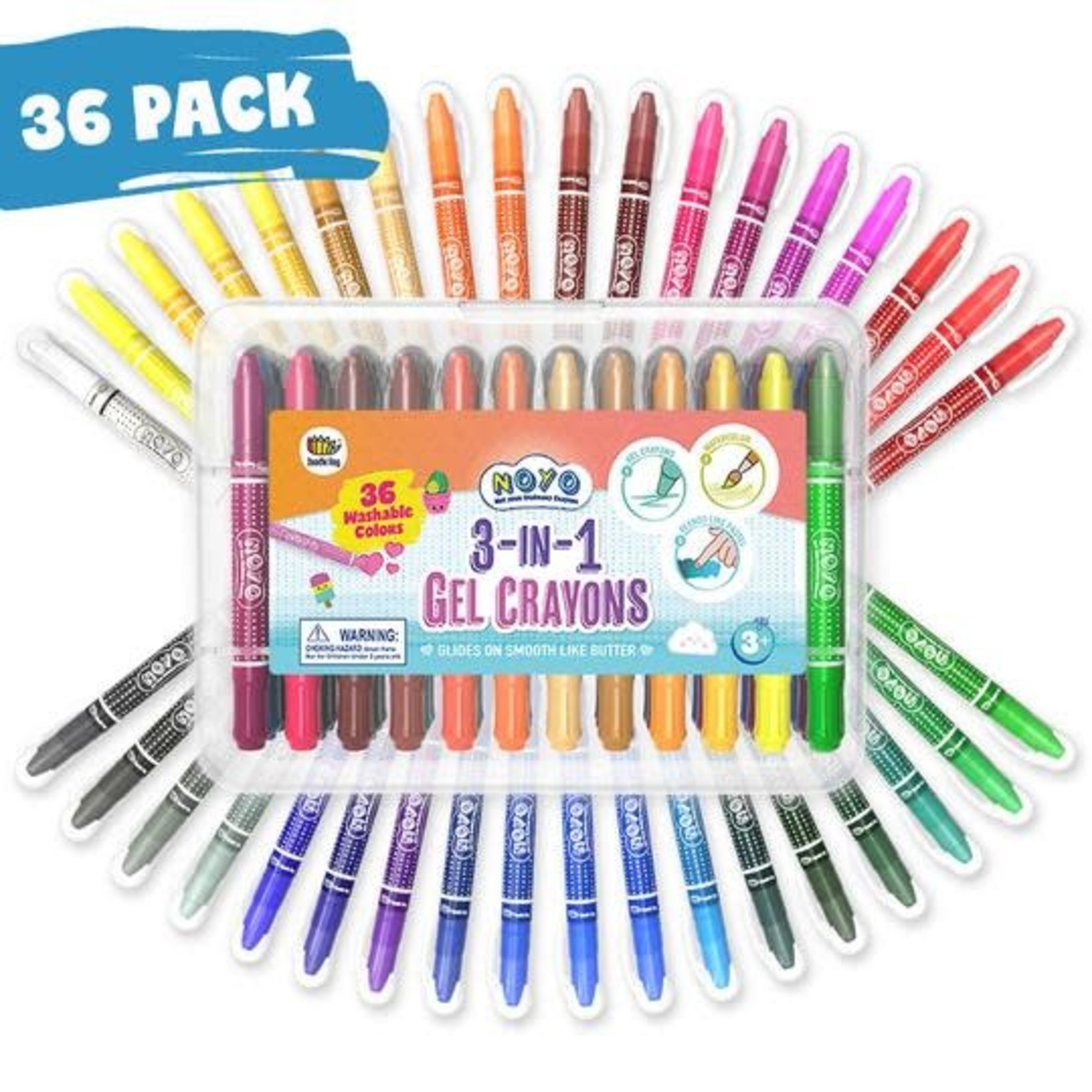 Doodle Hog Not Your Ordinary Crayons 36-pack