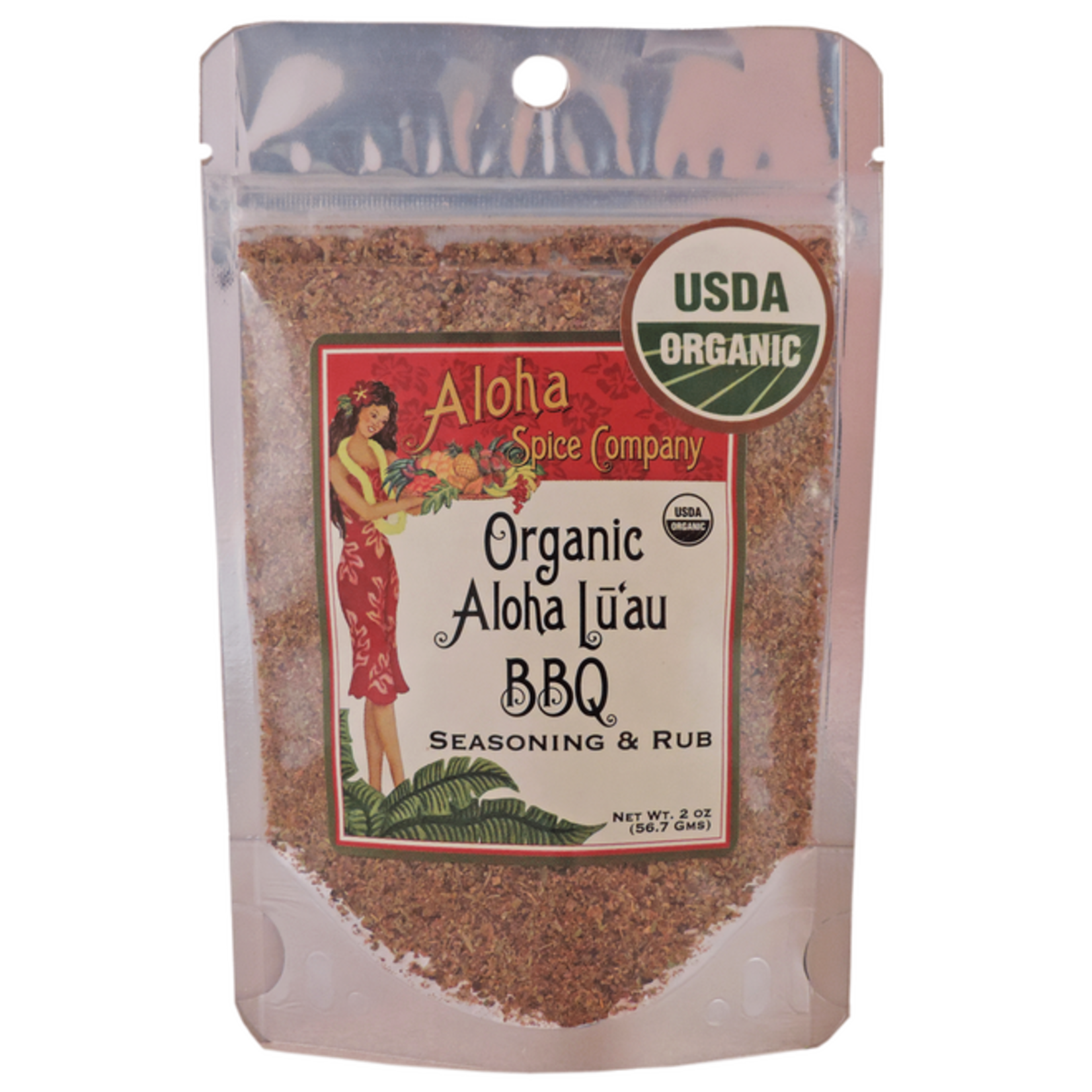 Aloha Spice Co. Organic Aloha Luau BBQ Seasoning & Rub