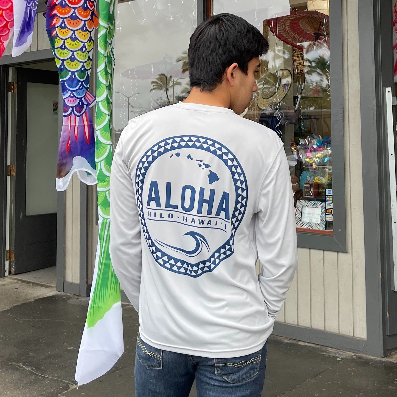 Vapor Apparel Aloha Hilo Hawaii Dri-Fit Longsleeve