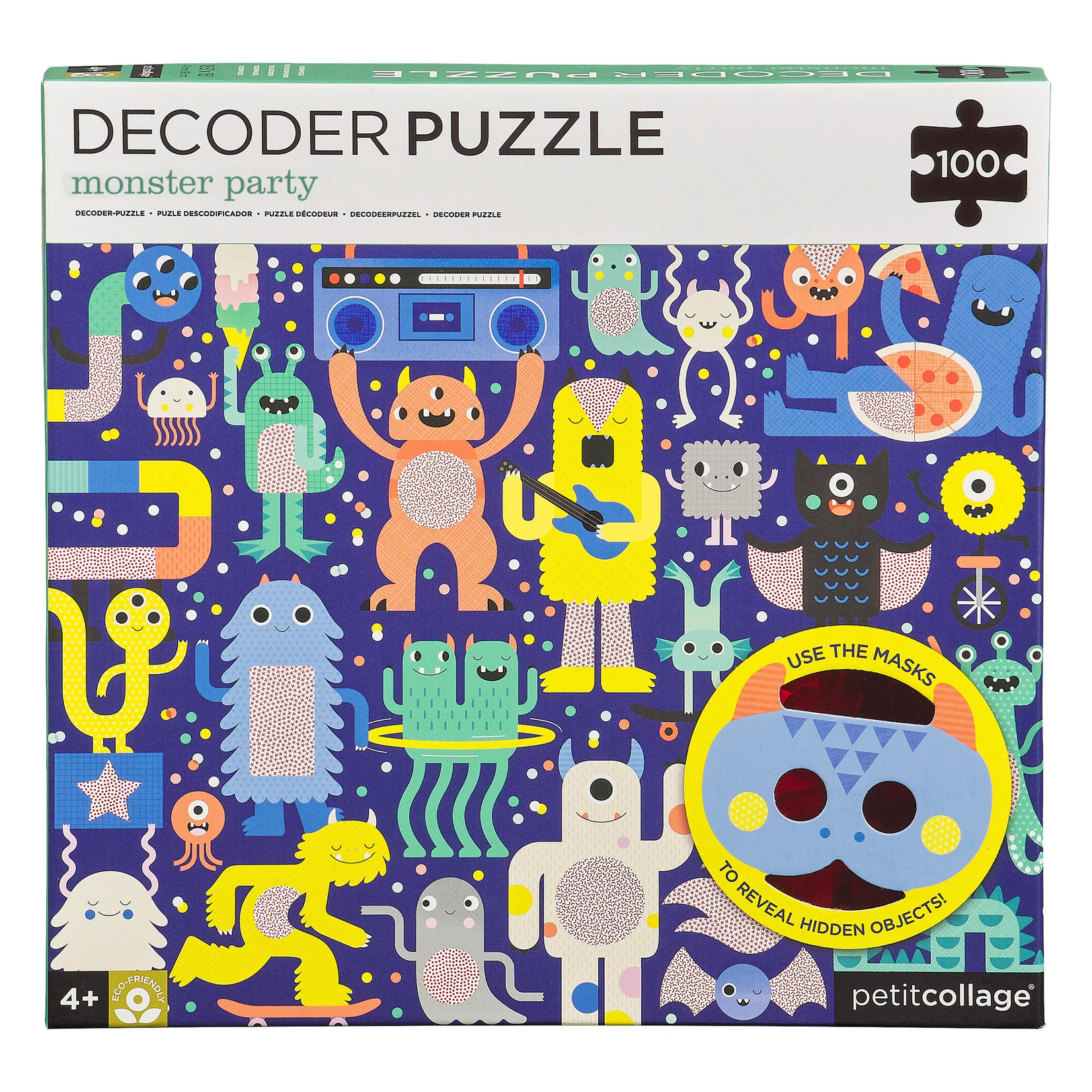 MudPuppy Decoder Puzzle Monster Party