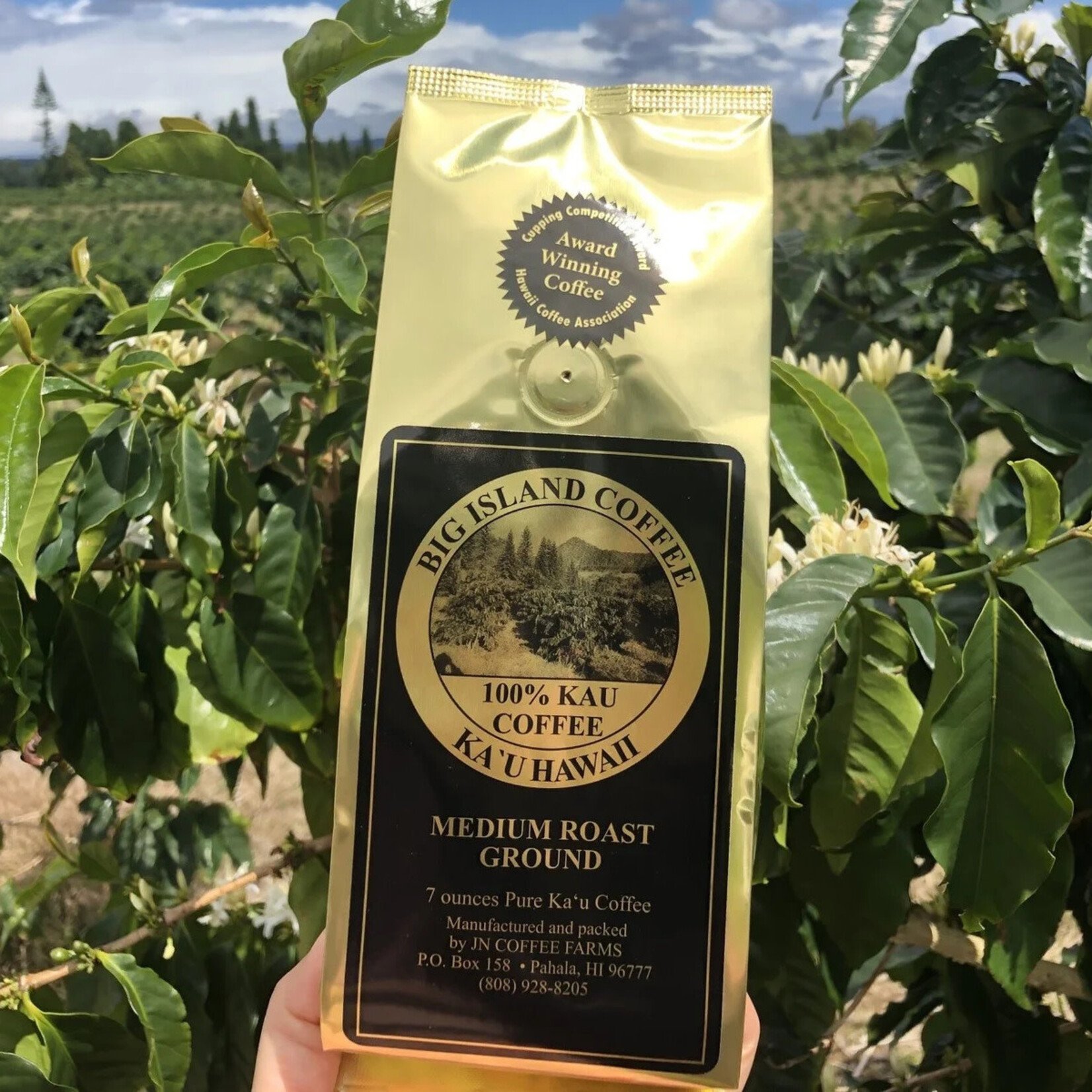 JN Coffee Farms Big Island 100% Kau Coffee