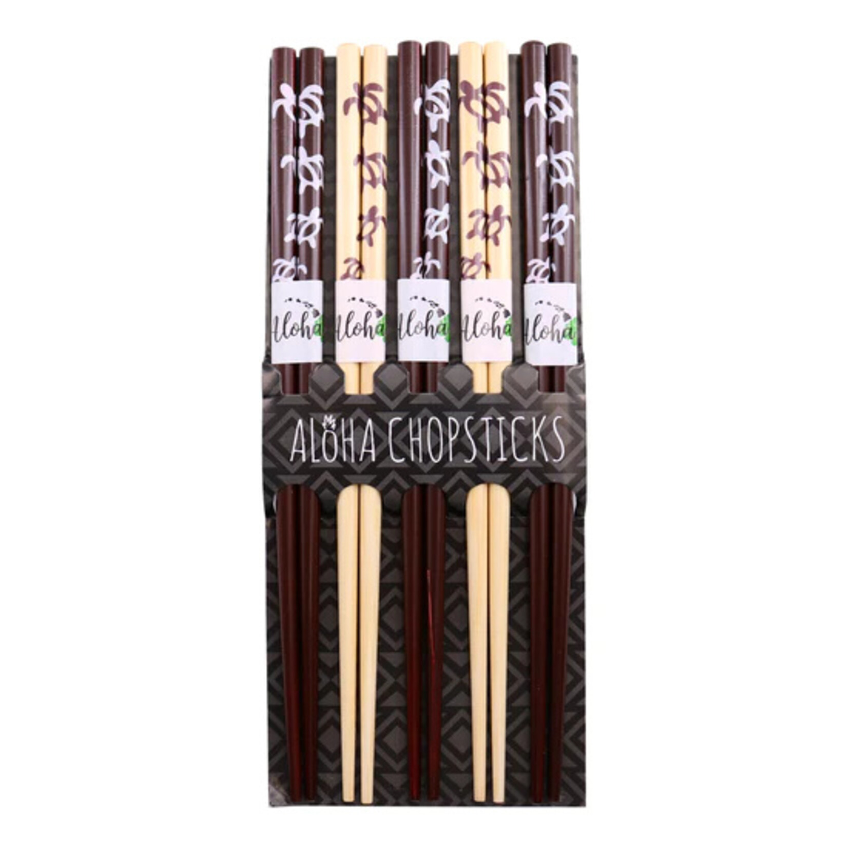 Aloha Chopsticks Bamboo Chopsticks Set