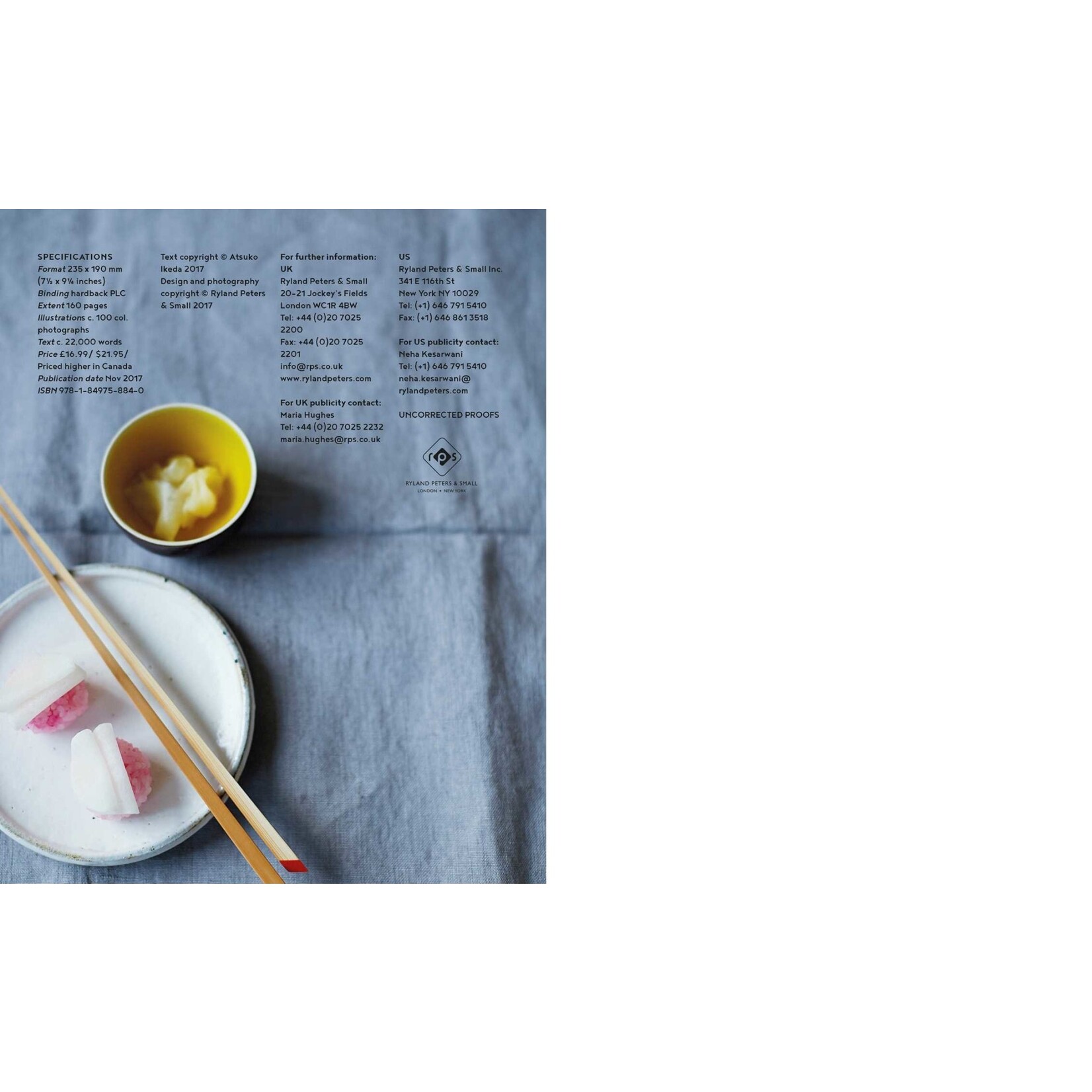 Ryland Peters & Small Sushi Made Simple - Y. Sugiura