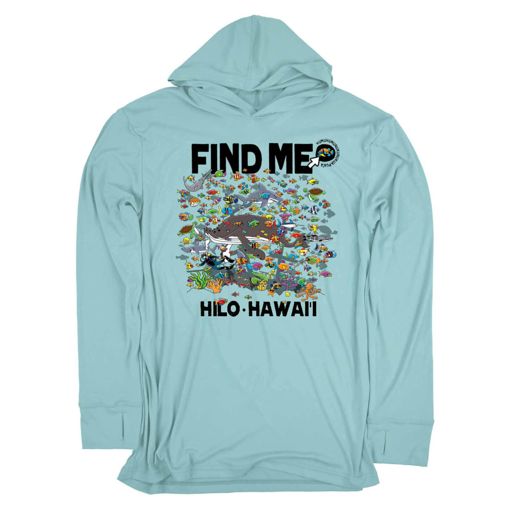 The Duck Company Finding Humu Youth L/S Sun Protection Hoody