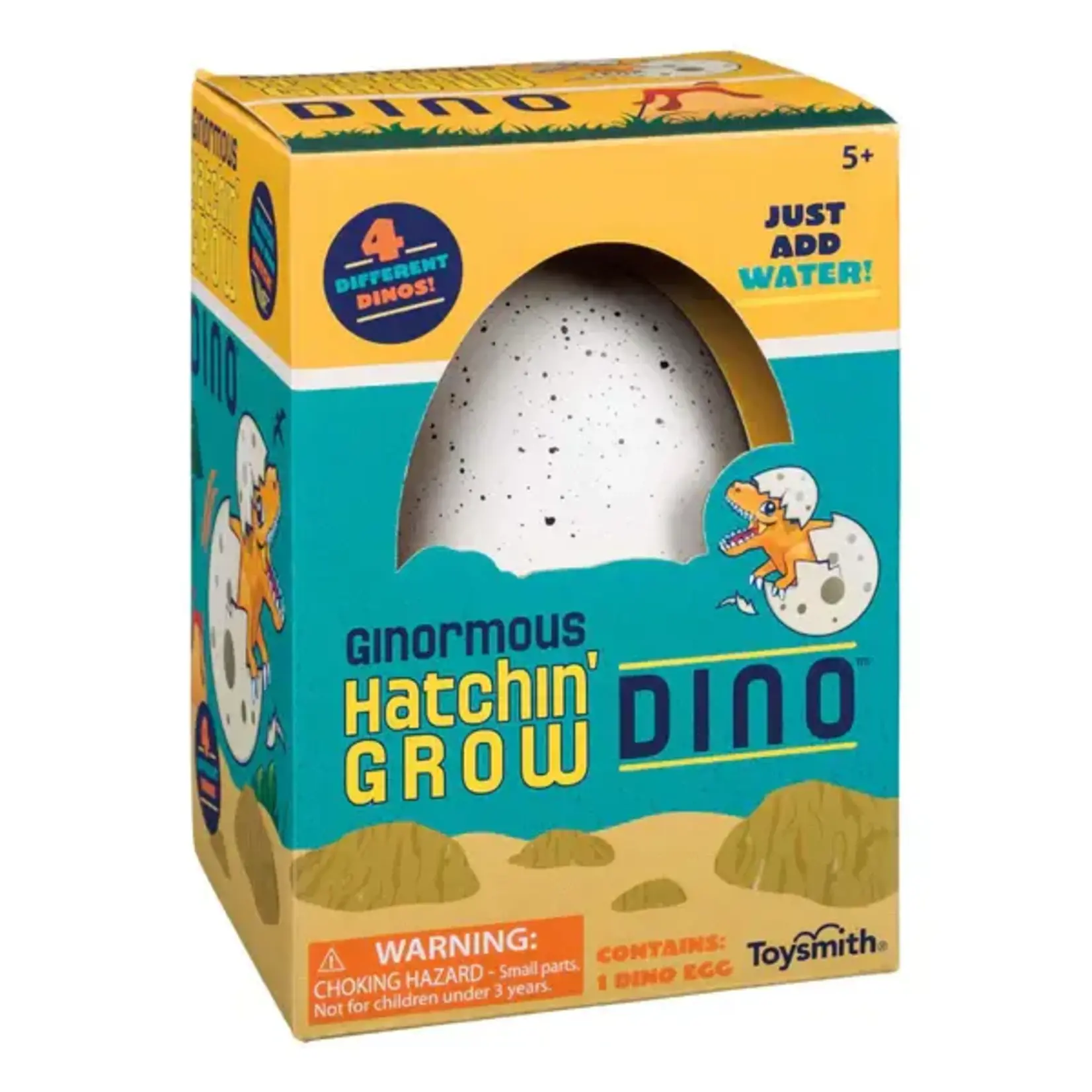 Toysmith Ginormous Hatchin' Grow Dino