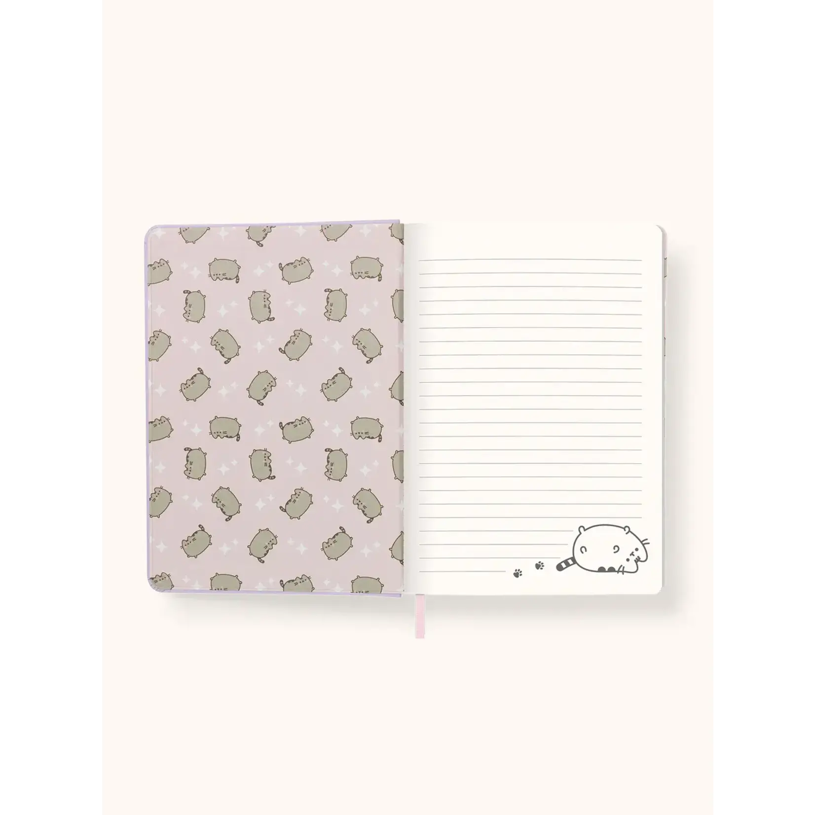 Studio Oh! Smile Every Day, Pusheen Medium Casebound Notebook w/Chenille Patch