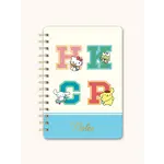 Studio Oh! Retro Hello Kitty Agatha Notebook with Sticker Sheet