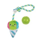 Fringe Conefidence is Yummy Plush Dog