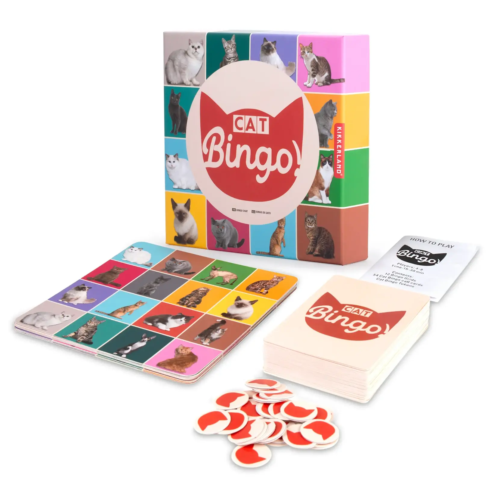 Kikkerland Cat Bingo