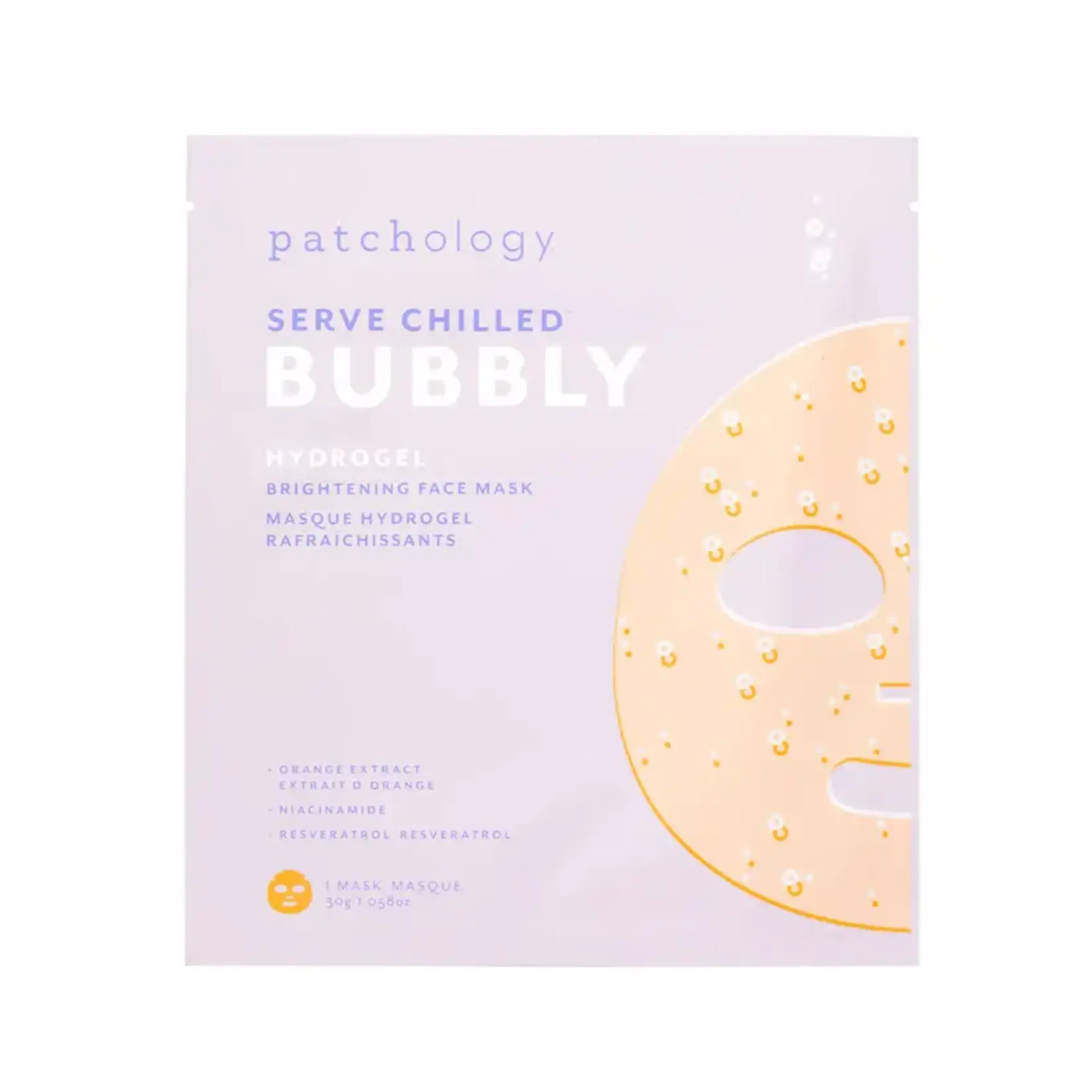 Patchology Serve Chilled | Bubbly Hydrogel Mask