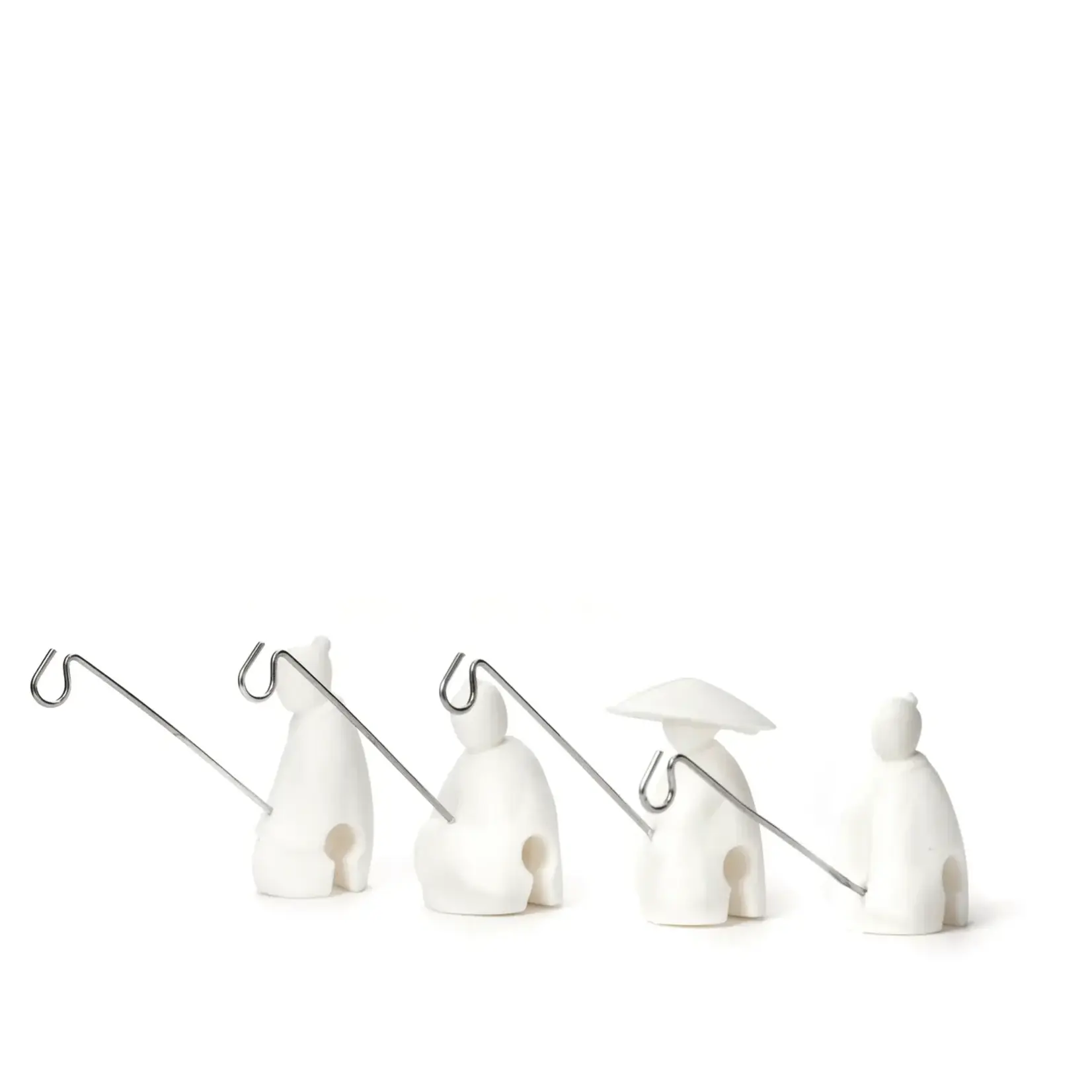 Kikkerland Tea Holder Fisherman S/4
