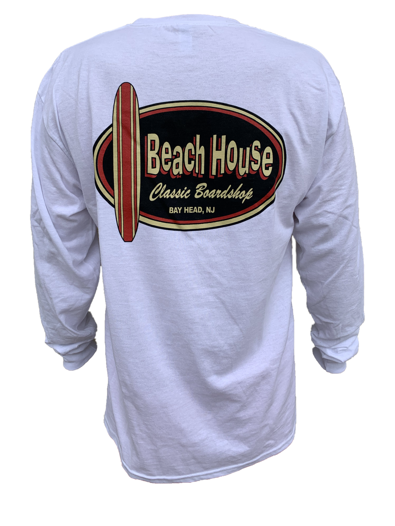 Beach Adult Long Sleeve Tee - Beach House Classic Boardshop