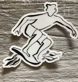 SURFER GUY STICKER