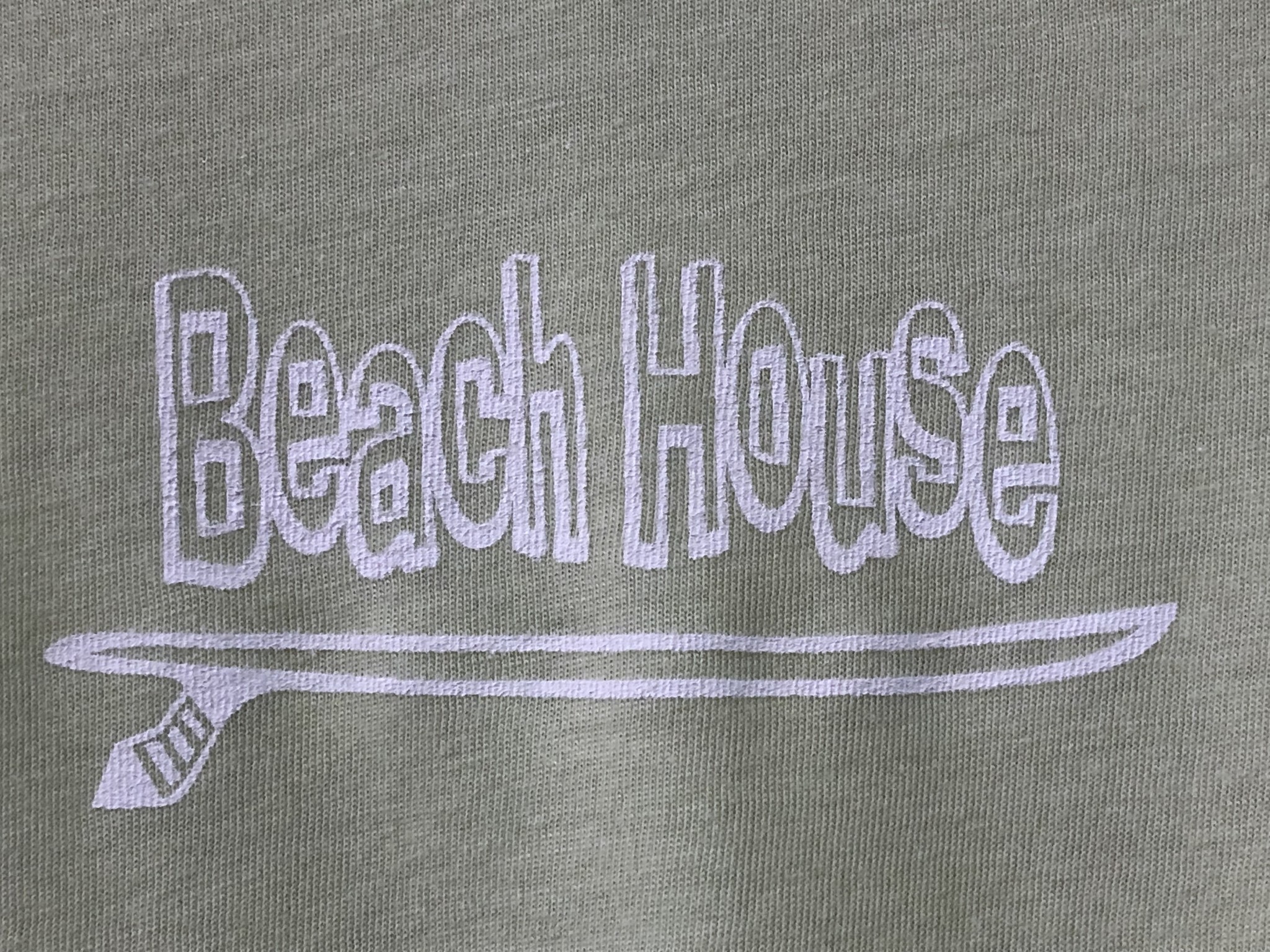 Beach House Beach House Adult S/S -1 Color Outline logo