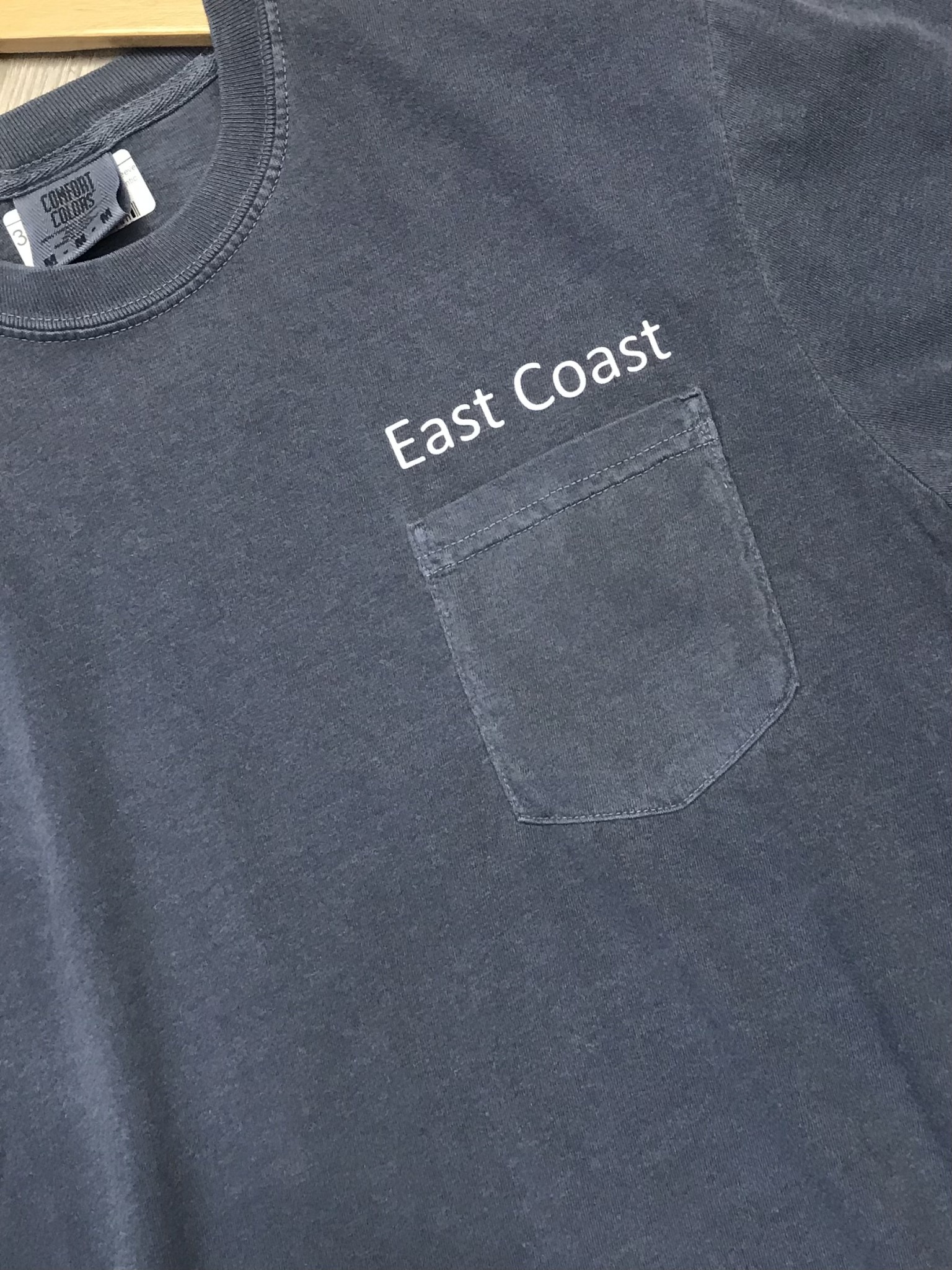 Beach House East Coast Short Sleeve  Pocket Tee