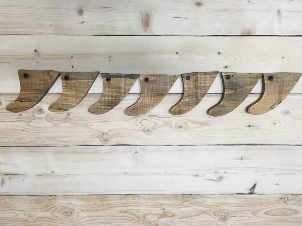 RELLA WORKS WOODEN FIN - SMALL