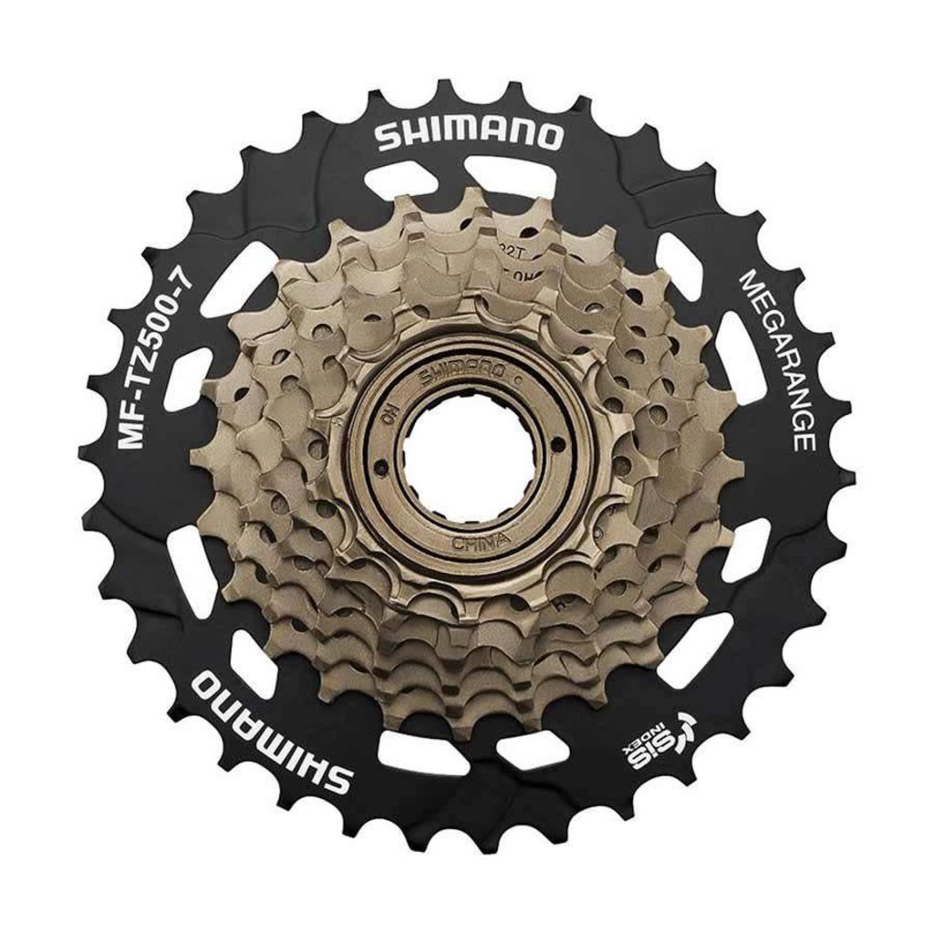 Shimano Shiman, MF-TZ500, 7sp. Freewheel 14-34T