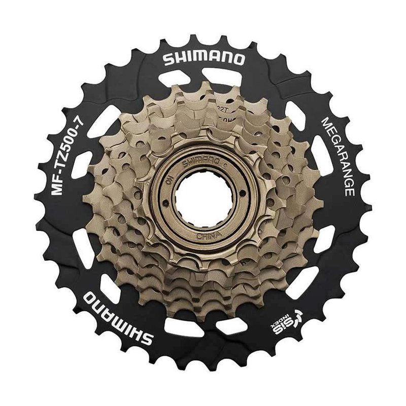 Shimano Shiman, MF-TZ500, 7sp. Freewheel 14-34T