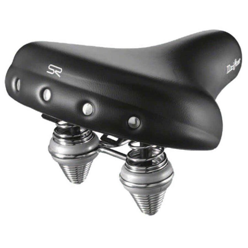 SelleRoyal Selle Ryal, Drifter Gel, Saddle, 270 x 254mm, Unisex, 1000g, Black
